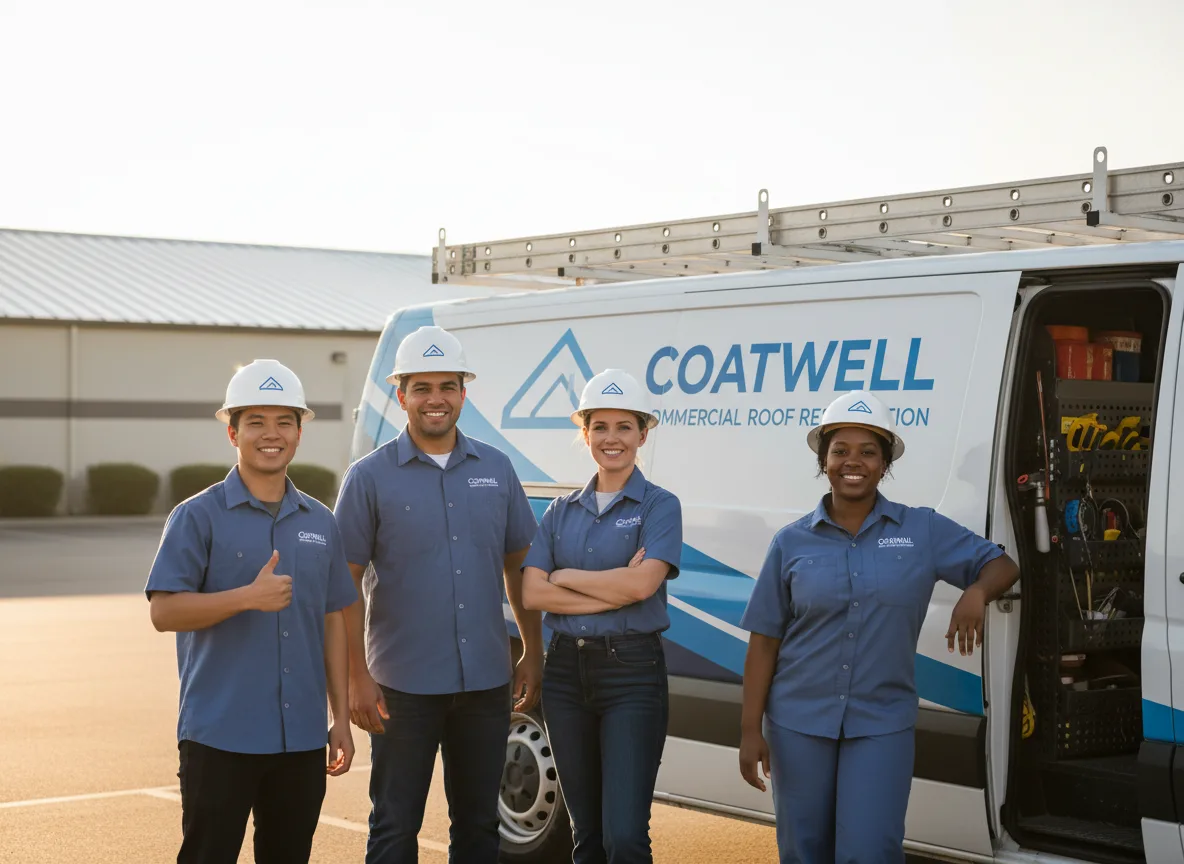 Commercial roof coating company in Dewitt, VA